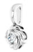 Platinum Natural Diamond Knot Pendant 1/5 ct Stuller